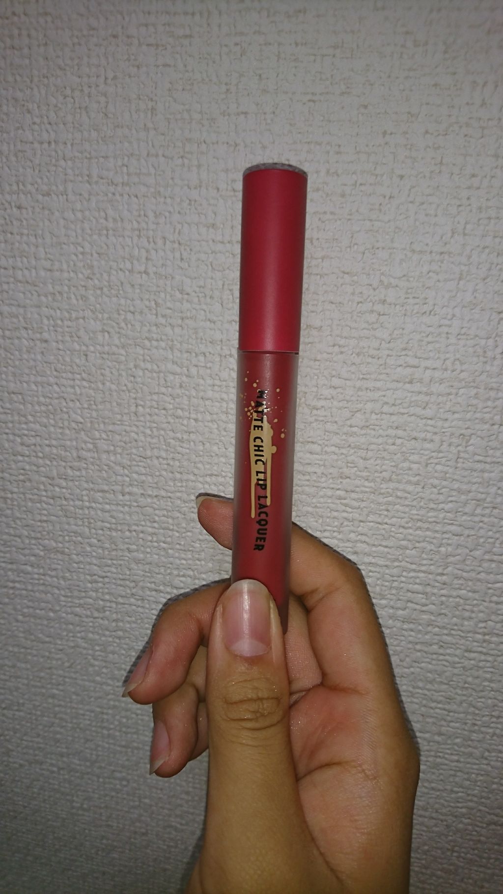 マットシックリップラッカー/ETUDE/口紅を使ったクチコミ(1枚目)