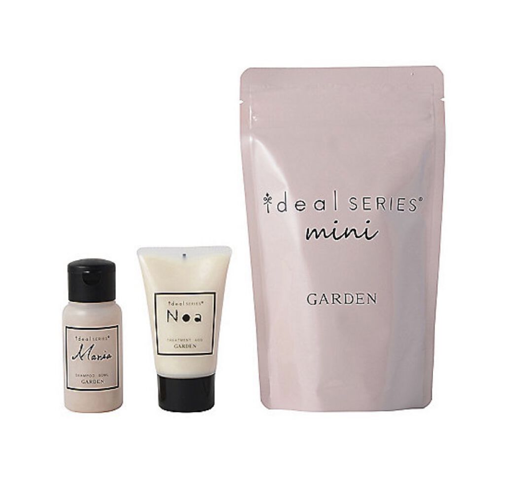ideal seriers mini ミニサイズシャンプー＆トリートメント/Garden/シャンプー・コンディショナーを使ったクチコミ（3枚目）