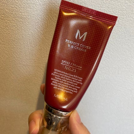 パーフェクトカバー BBクリーム/MISSHA/BBクリームを使ったクチコミ(1枚目)
