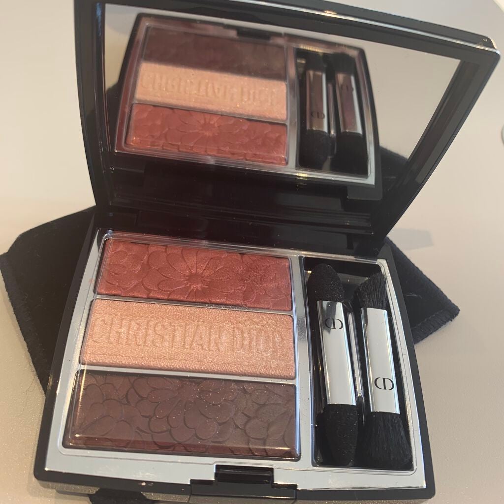 トリオ ブリック パレット<ピュア グロウ>/Dior/アイシャドウパレットを使ったクチコミ(2枚目)