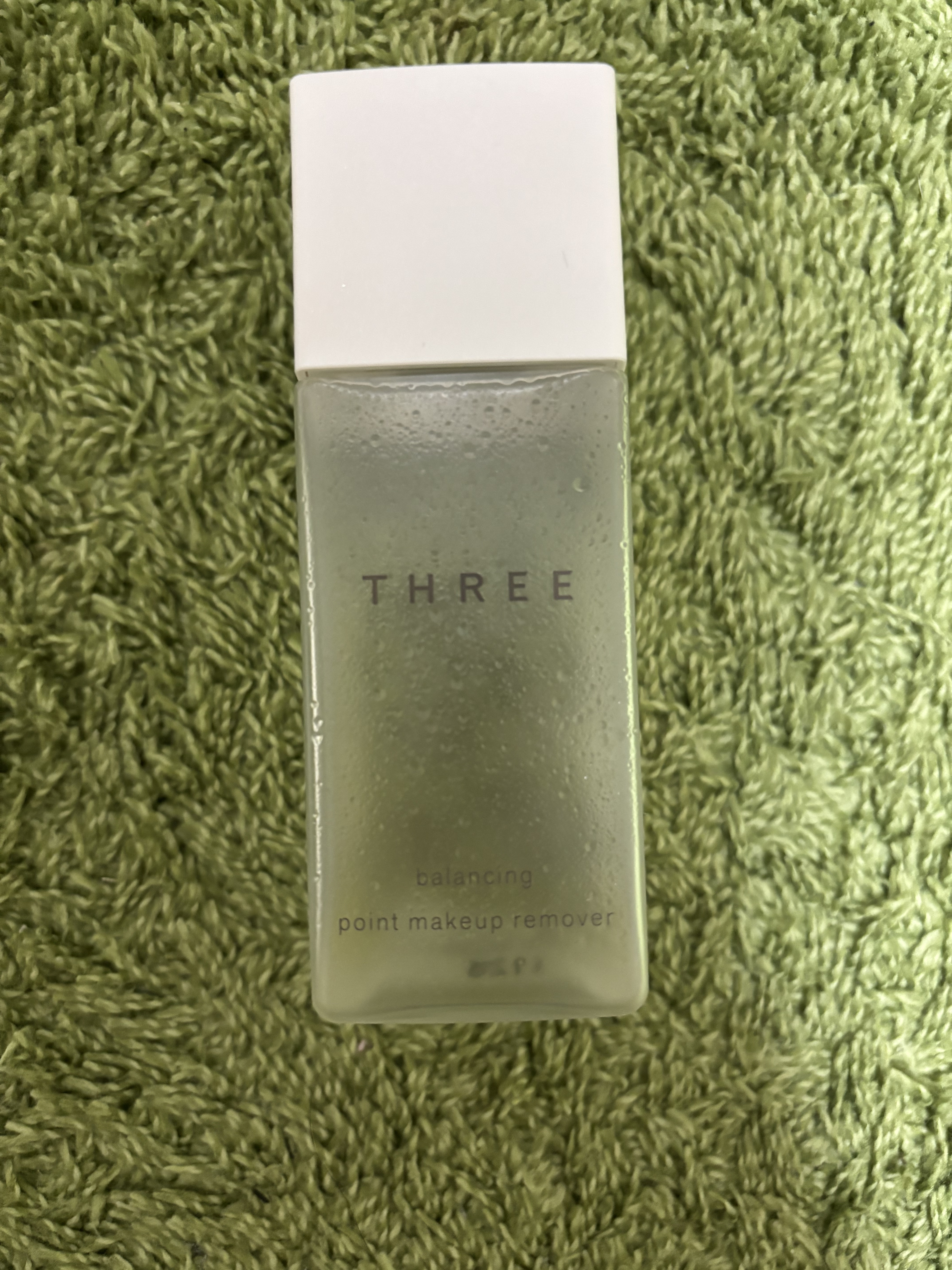 バランシング ポイントメイクアップ リムーバー N/THREE/ポイントメイクリムーバーを使ったクチコミ（1枚目）