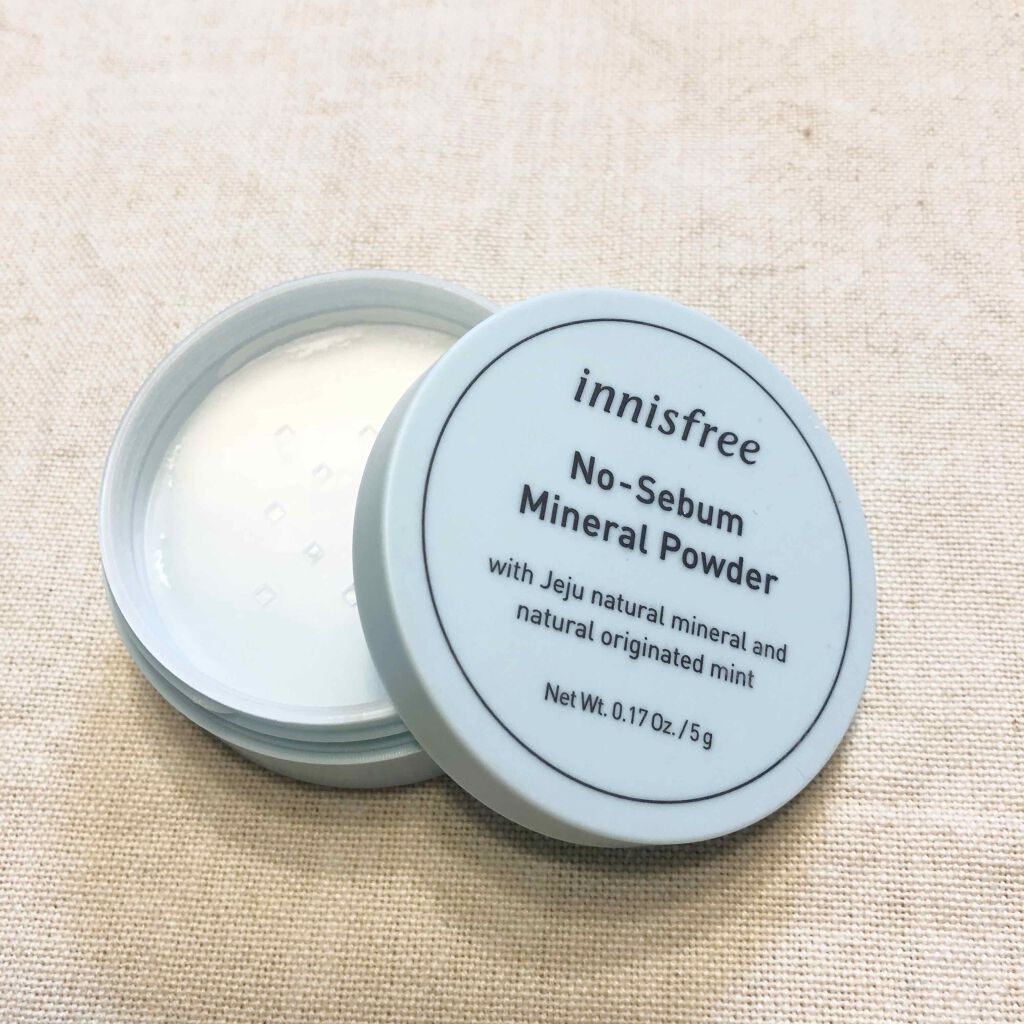 ノーセバム ミネラルパウダー/innisfree/ルースパウダーを使ったクチコミ(1枚目)