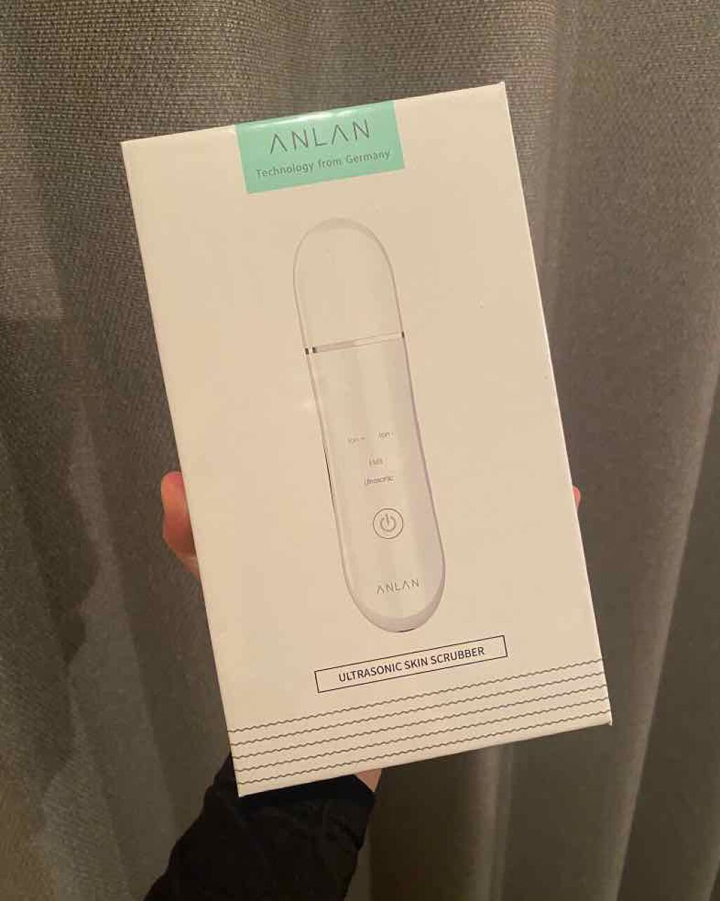 ウォーターピーリング超音波美顔器/ANLAN/美顔器・マッサージを使ったクチコミ（1枚目）