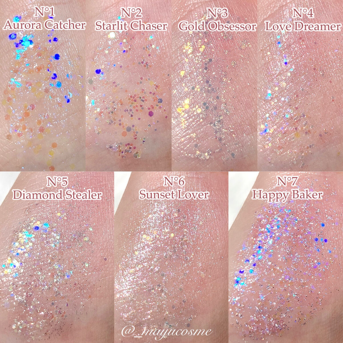 ゲットルーズグリッタージェル/unleashia/グリッターを使ったクチコミ（3枚目）