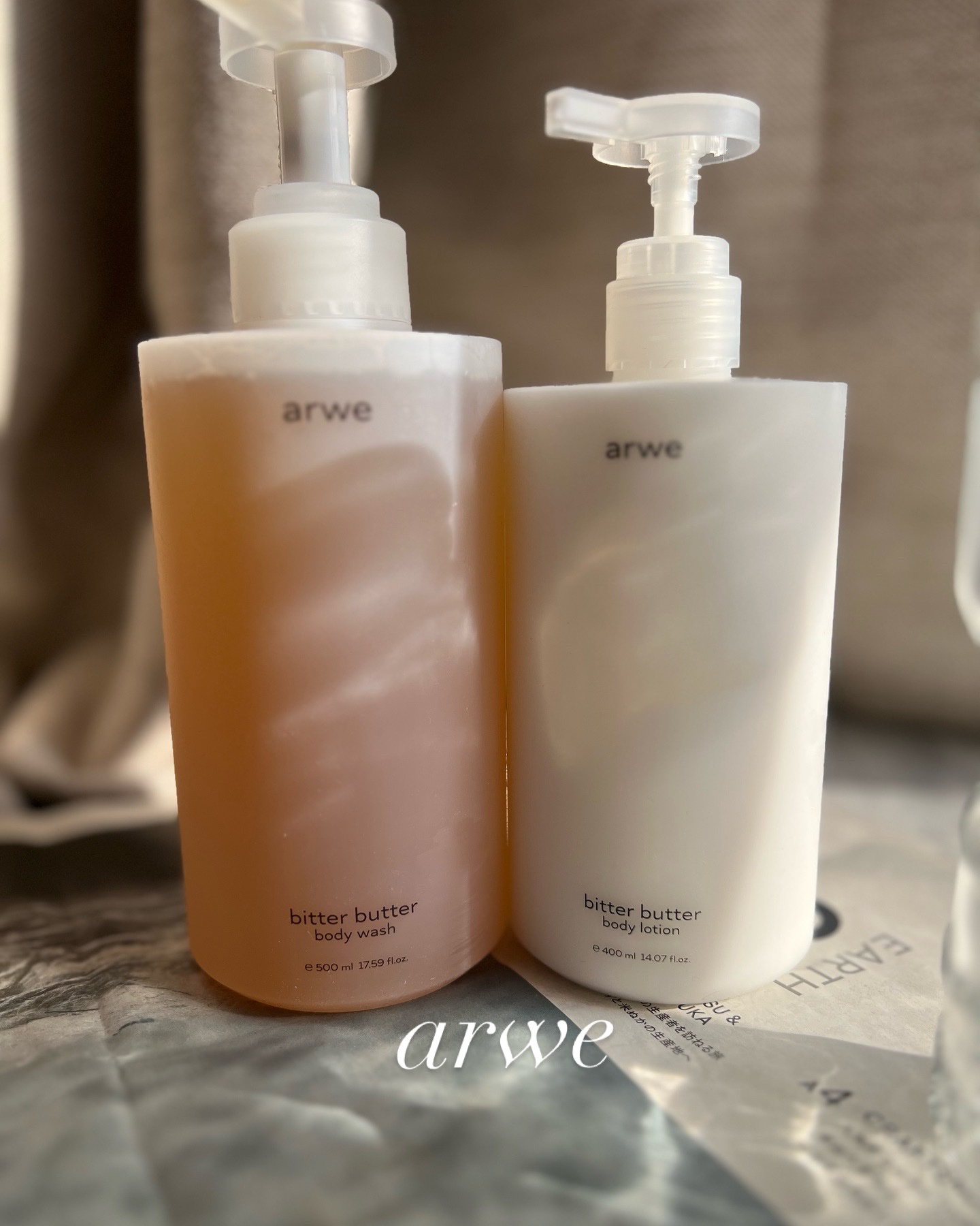 ビターバターボディーウォッシュ/arwe/ボディソープを使ったクチコミ（1枚目）