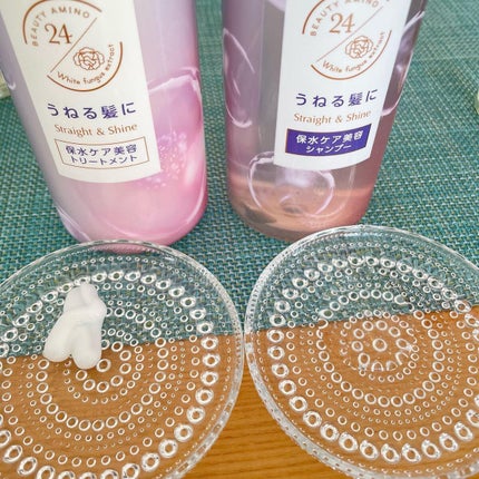 バスグロウ ストレート&シャイン シャンプー/トリートメント/LUX/市販シャンプーを使ったクチコミ(5枚目)