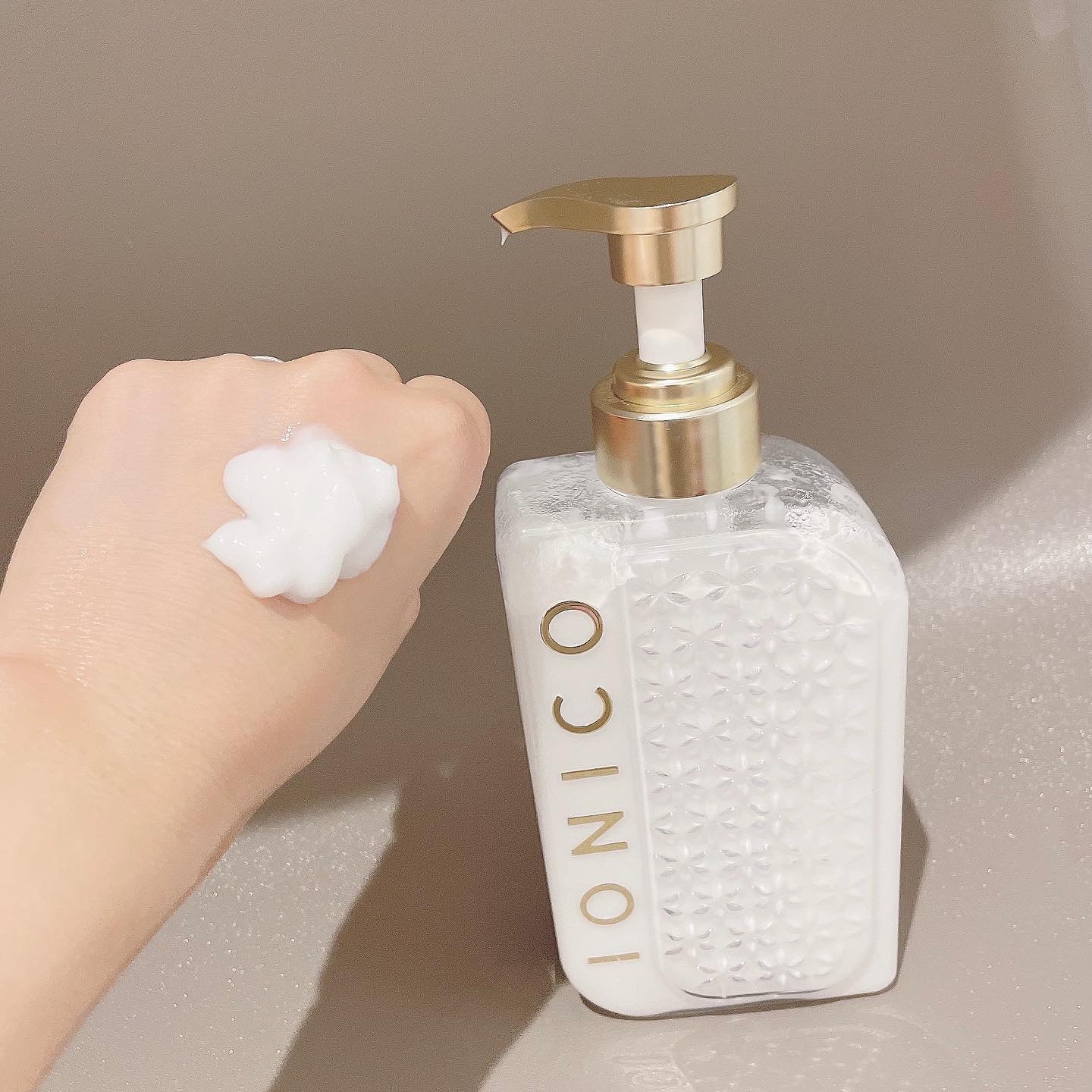 プレミアム ボンドメンテシャンプー／ボンドメンテトリートメント シャンプー本体 460ml/IONICO/市販シャンプーを使ったクチコミ（3枚目）