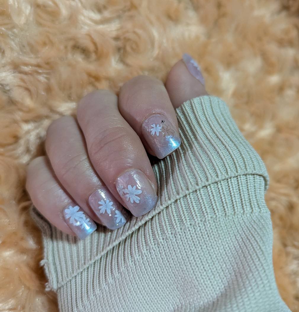 #ニット映えネイルのネイルデザイン