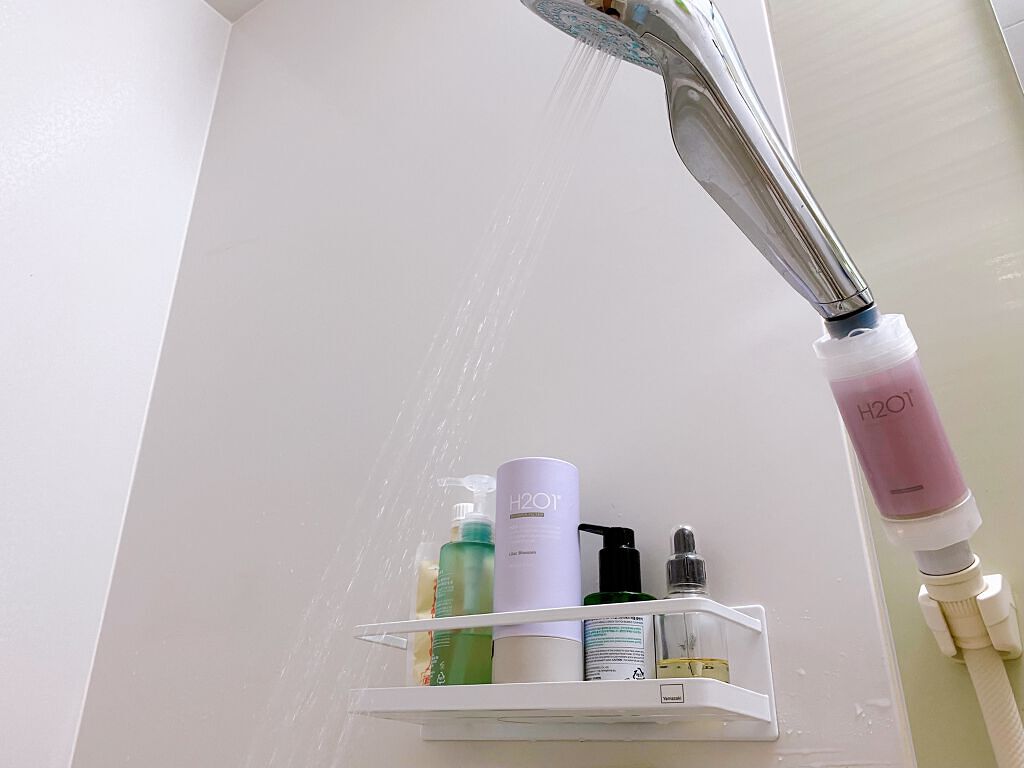 ビタミンシャワーフィルター　ライラックブロッサム/H2O1/その他を使ったクチコミ（1枚目）