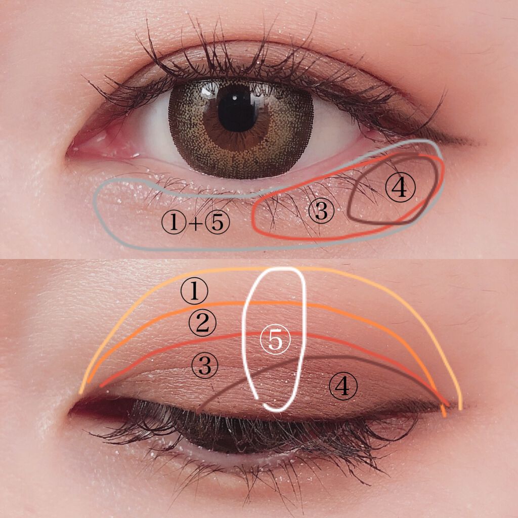 ハーシー プレイカラーアイズミニ/ETUDE/アイシャドウパレットを使ったクチコミ(3枚目)