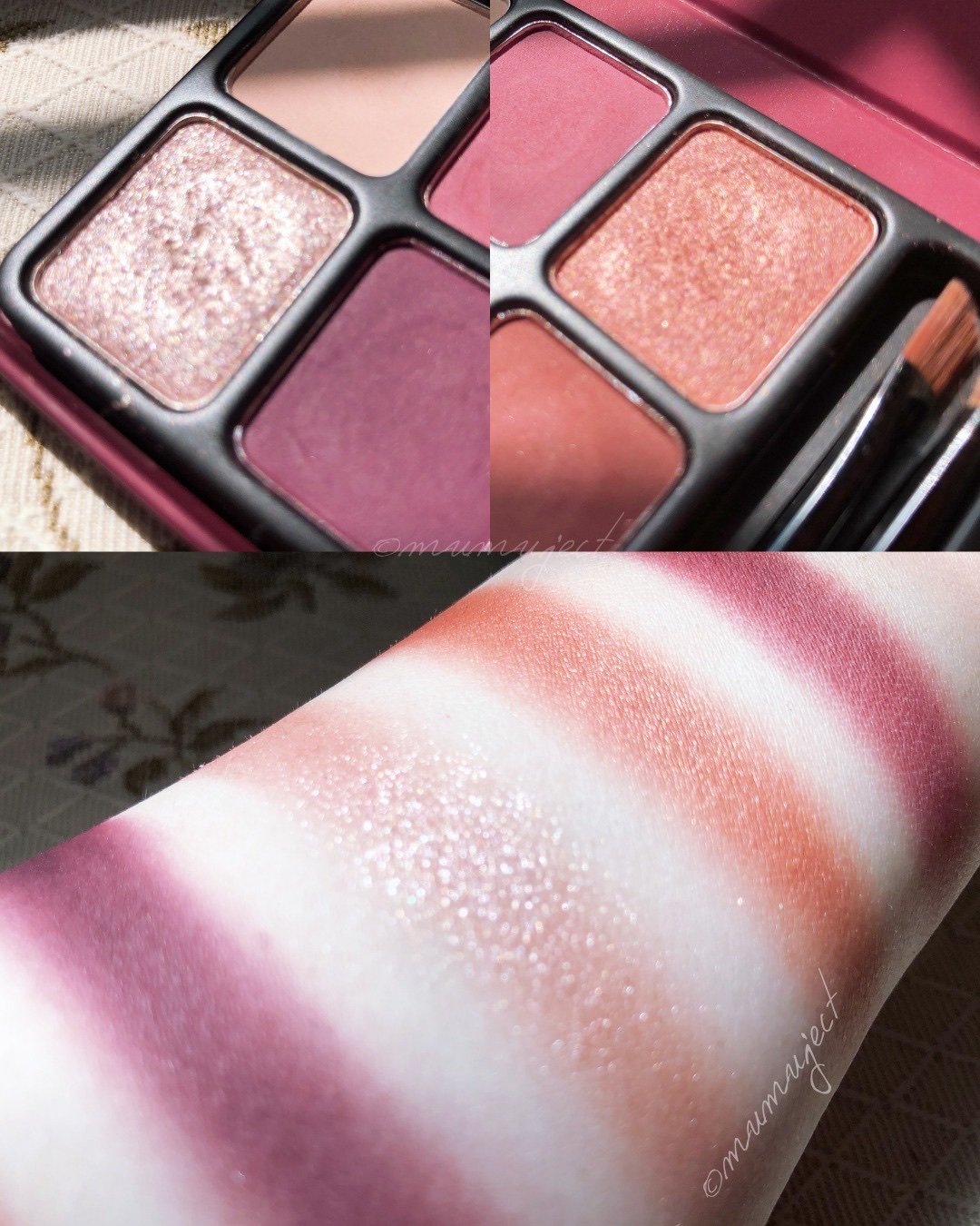 アイカラーパレット グレイロータス/heme/アイシャドウパレットを使ったクチコミ（3枚目）