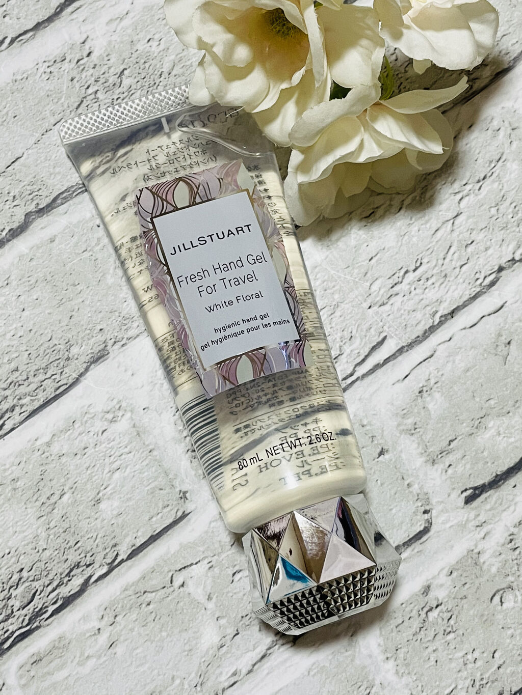 フレッシュハンドジェル フォートラベル ホワイトフローラル/JILL STUART/ハンドジェルを使ったクチコミ（1枚目）