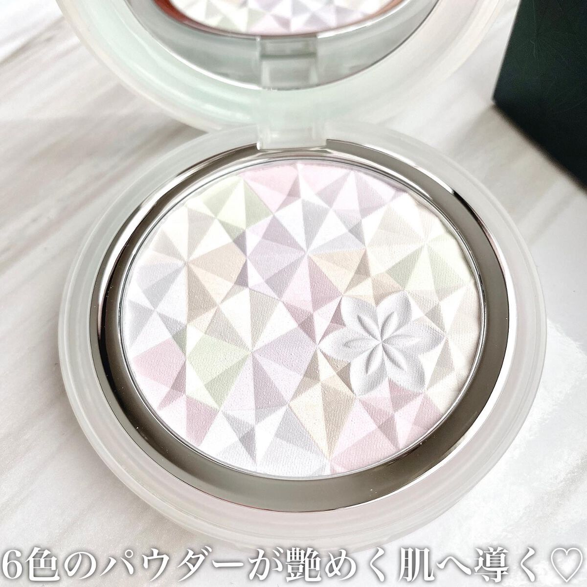 AQ オーラ リフレクター/DECORTÉ/プレストパウダーを使ったクチコミ(2枚目)