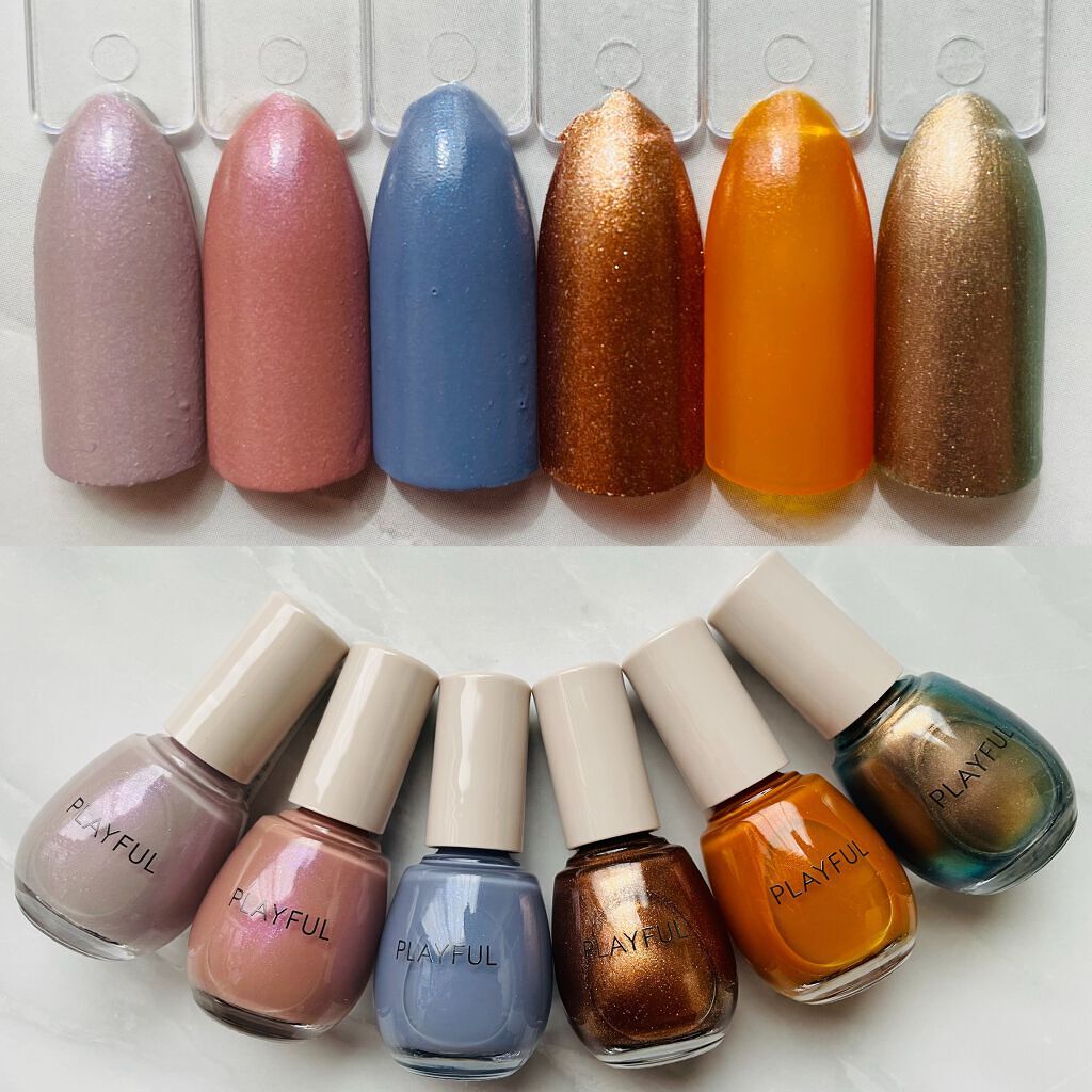 プレイフル アップデートネイル/PLAYFUL/オールインワンネイルを使ったクチコミ(2枚目)