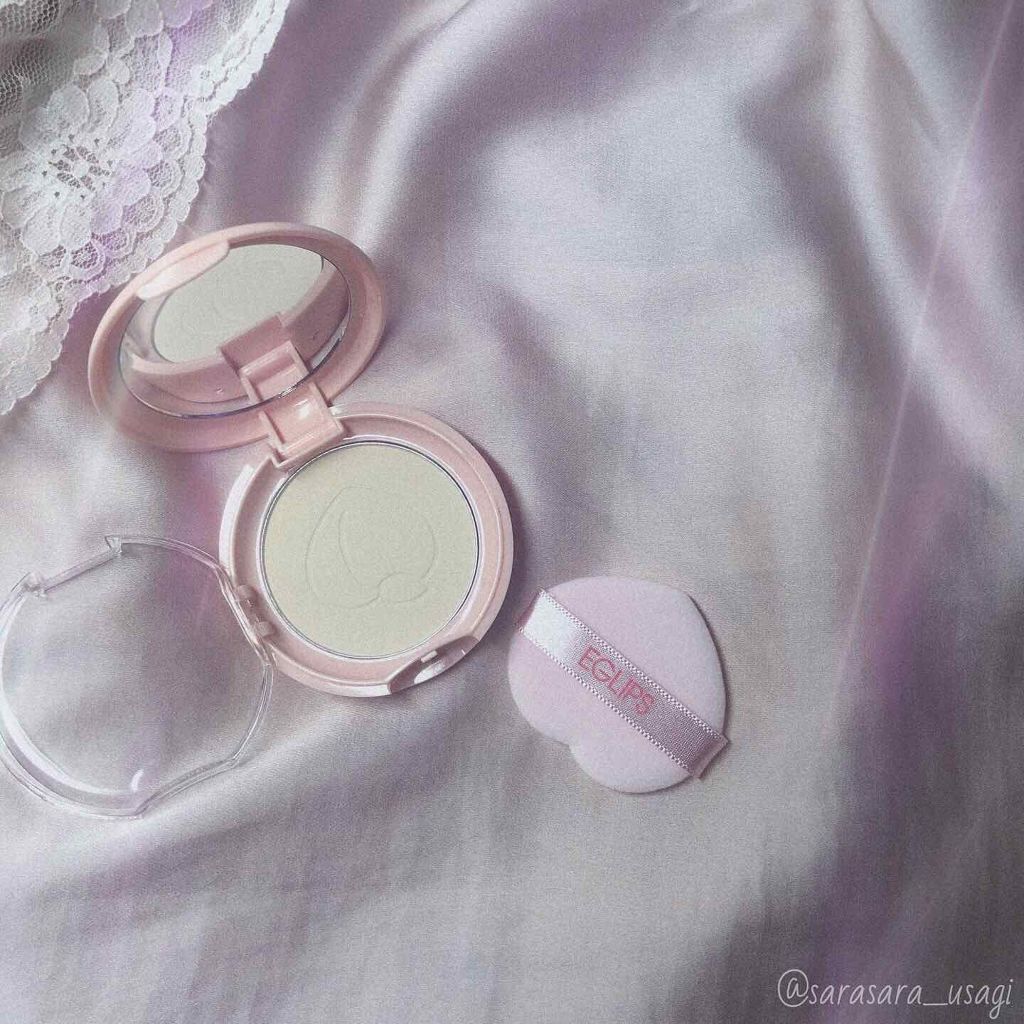 ブラーパウダーパクト/EGLIPS/パウダーファンデーションを使ったクチコミ(2枚目)