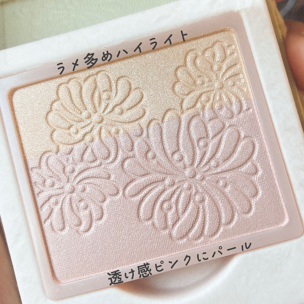 プレスト ブラッシュ 01 スクレドール/PAUL & JOE BEAUTE/パウダーチークを使ったクチコミ（2枚目）