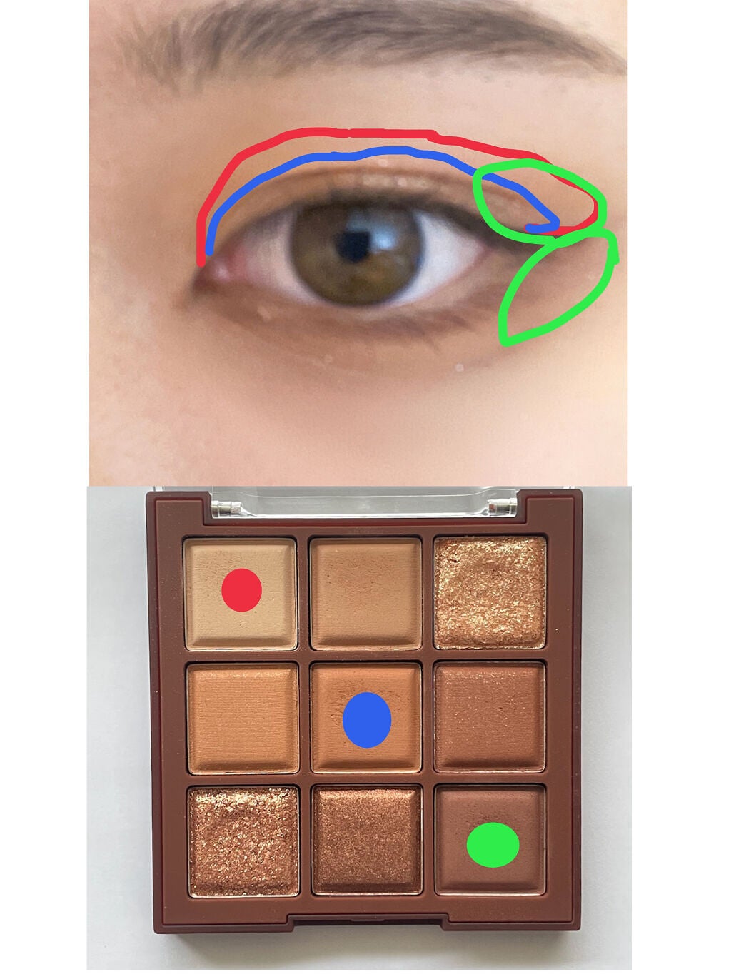 シャドウパレット/dasique/アイシャドウパレットを使ったクチコミ(5枚目)