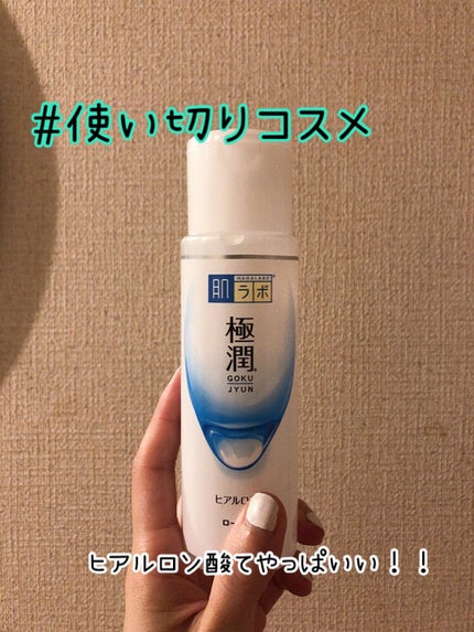 極潤ヒアルロン液(ハダラボモイスト化粧水d)/肌ラボ/化粧水を使ったクチコミ(1枚目)