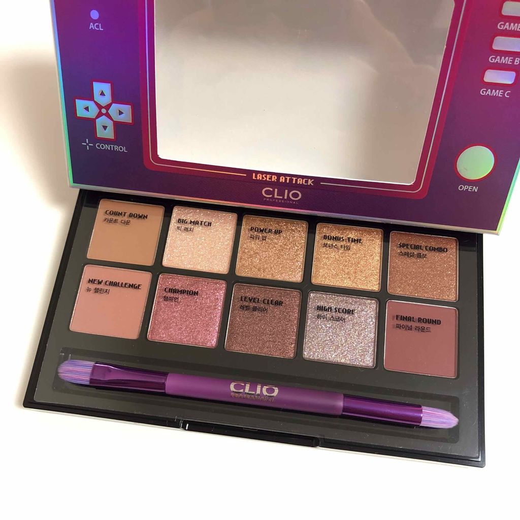プロレイヤリングアイパレット/CLIO/アイシャドウパレットを使ったクチコミ(2枚目)