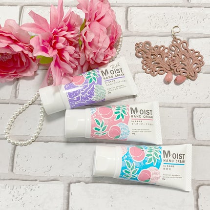 ももの花 モイストハンドクリーム すっきりピーチの香り/オリヂナル/ハンドクリームを使ったクチコミ(1枚目)