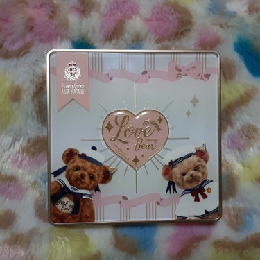 Love Bear 9色 アイシャドウパレット レッドビーンミルクティー/FlowerKnows/アイシャドウパレットを使ったクチコミ（2枚目）