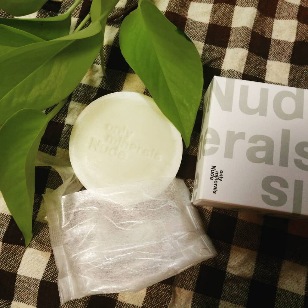 Nude ポアクレイソープ/ONLY MINERALS/洗顔石鹸を使ったクチコミ（2枚目）