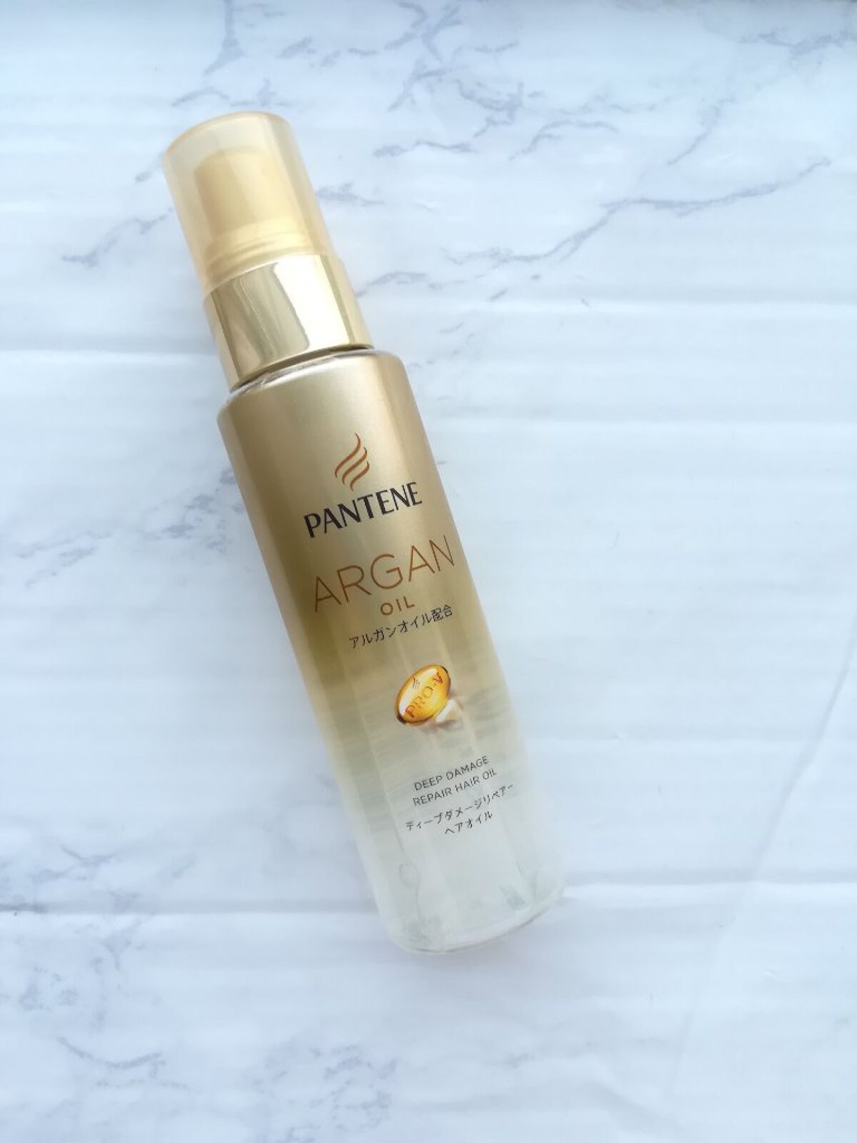 ディープダメージリペアー ヘアオイル/パンテーン/ヘアオイルを使ったクチコミ（1枚目）