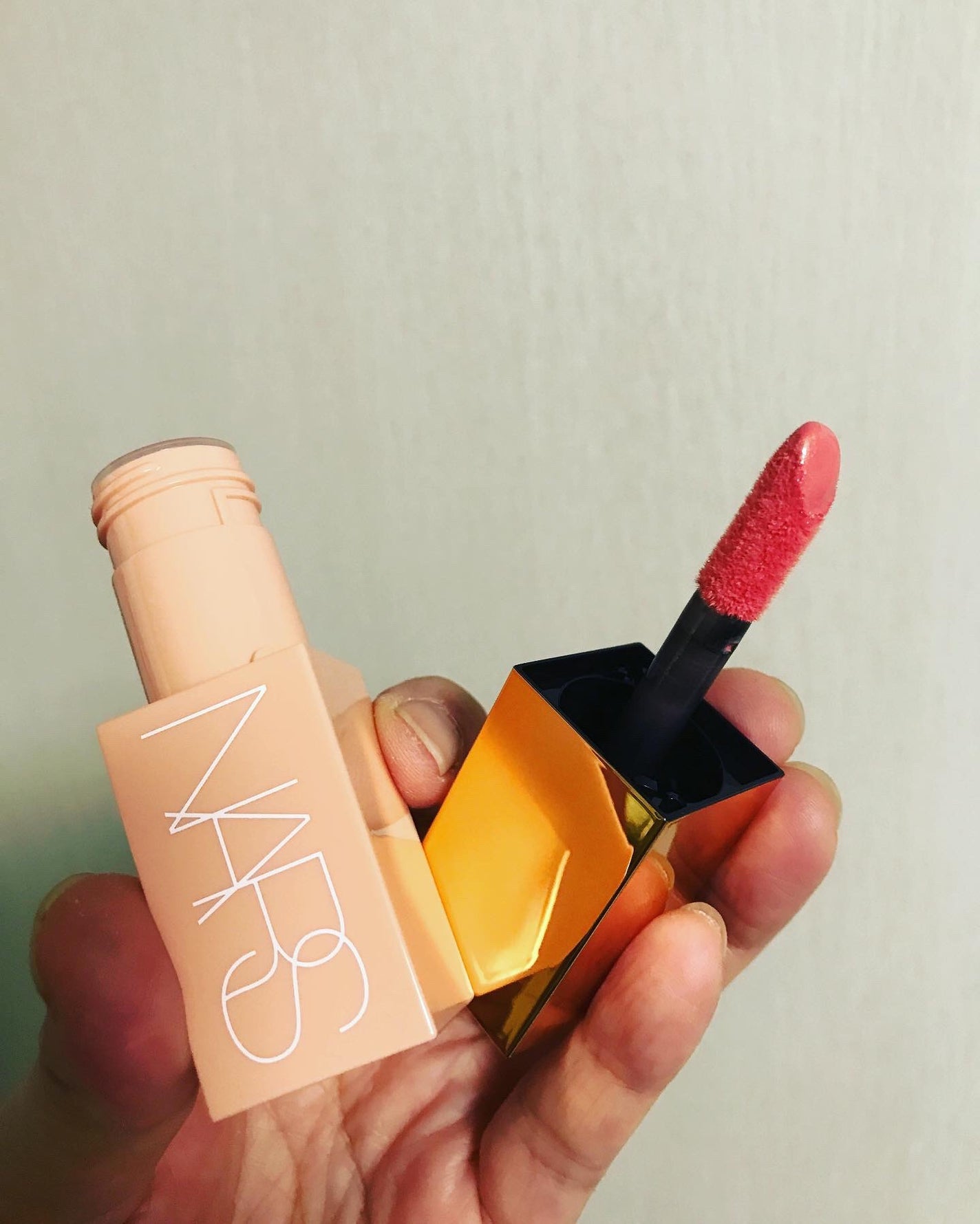 アフターグロー リキッドブラッシュ/NARS/リキッドチークを使ったクチコミ(1枚目)