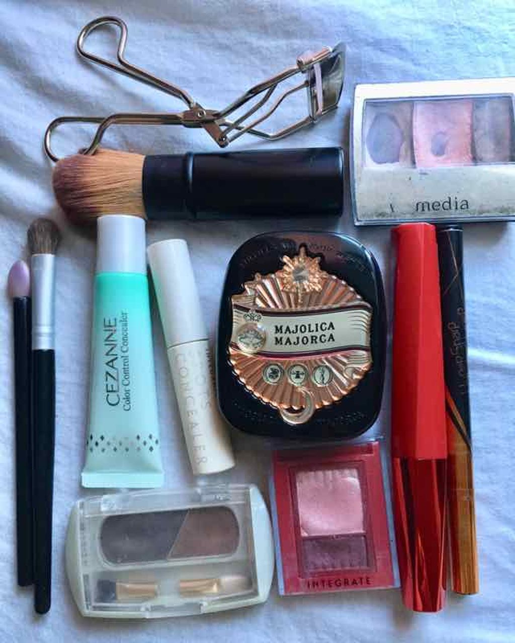 「塗るつけまつげ」セット（ロング＋部分用）/デジャヴュ/メイクアップキットを使ったクチコミ（1枚目）