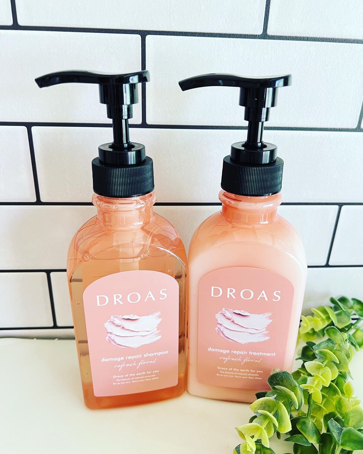 ダメージリペアシャンプー/トリートメント/DROAS/市販シャンプーを使ったクチコミ(1枚目)