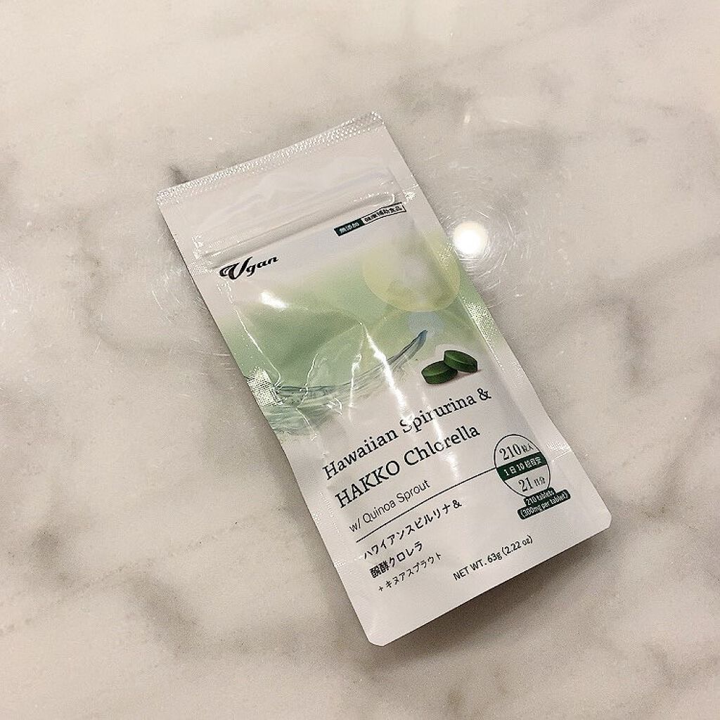 ハワイアンスピルリナ&醗酵クロレラ/Vgan/健康サプリメントを使ったクチコミ(1枚目)