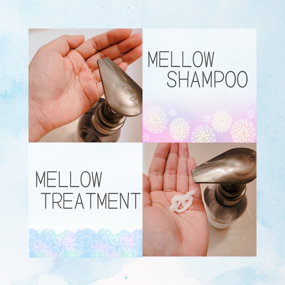 メロウシャンプー/メロウトリートメント/plus eau/市販シャンプーを使ったクチコミ(2枚目)
