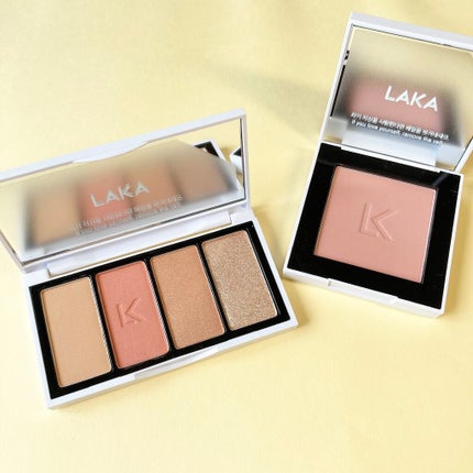 ジャストチーク/Laka/パウダーチークを使ったクチコミ(1枚目)