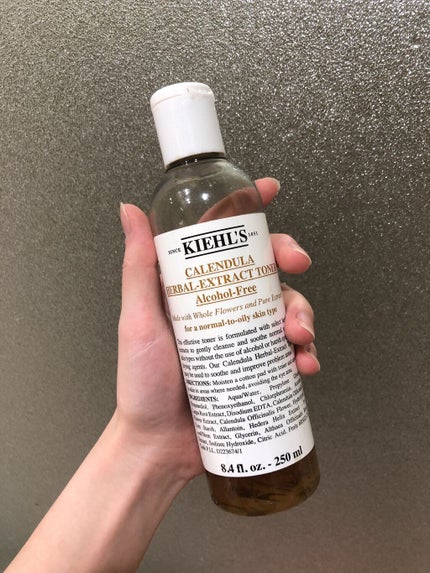 キールズ ハーバル トナー CL アルコールフリー/Kiehl's/化粧水を使ったクチコミ(1枚目)
