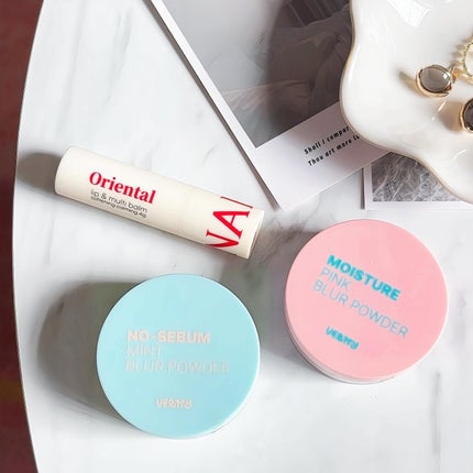 モイスチャーピンクブラーパウダー/Vertty/ルースパウダーを使ったクチコミ(1枚目)