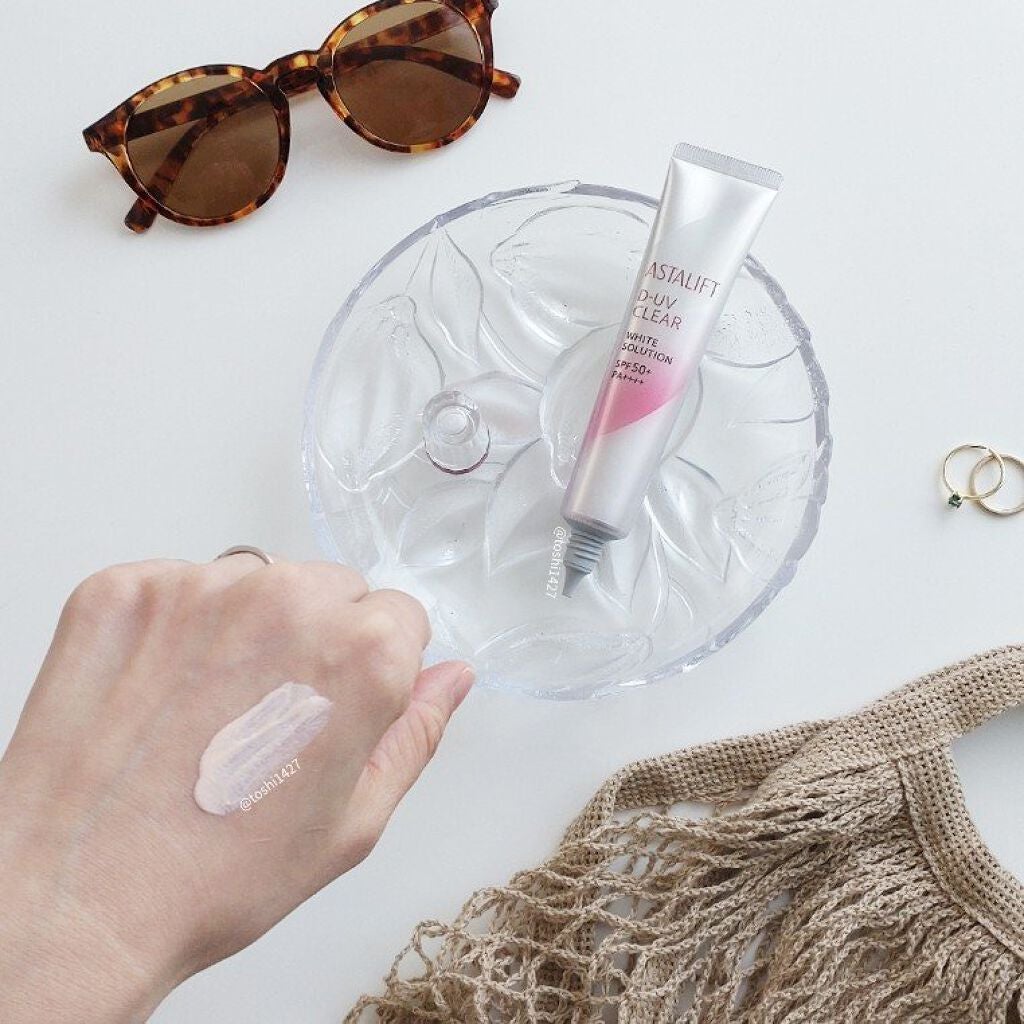 D-UVクリア ホワイトソリューション/アスタリフト/日焼け止めクリームを使ったクチコミ(5枚目)