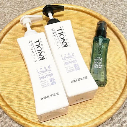 フォルムコントロール ヘアオイル W/スティーブンノル ニューヨーク/ヘアオイルを使ったクチコミ(1枚目)