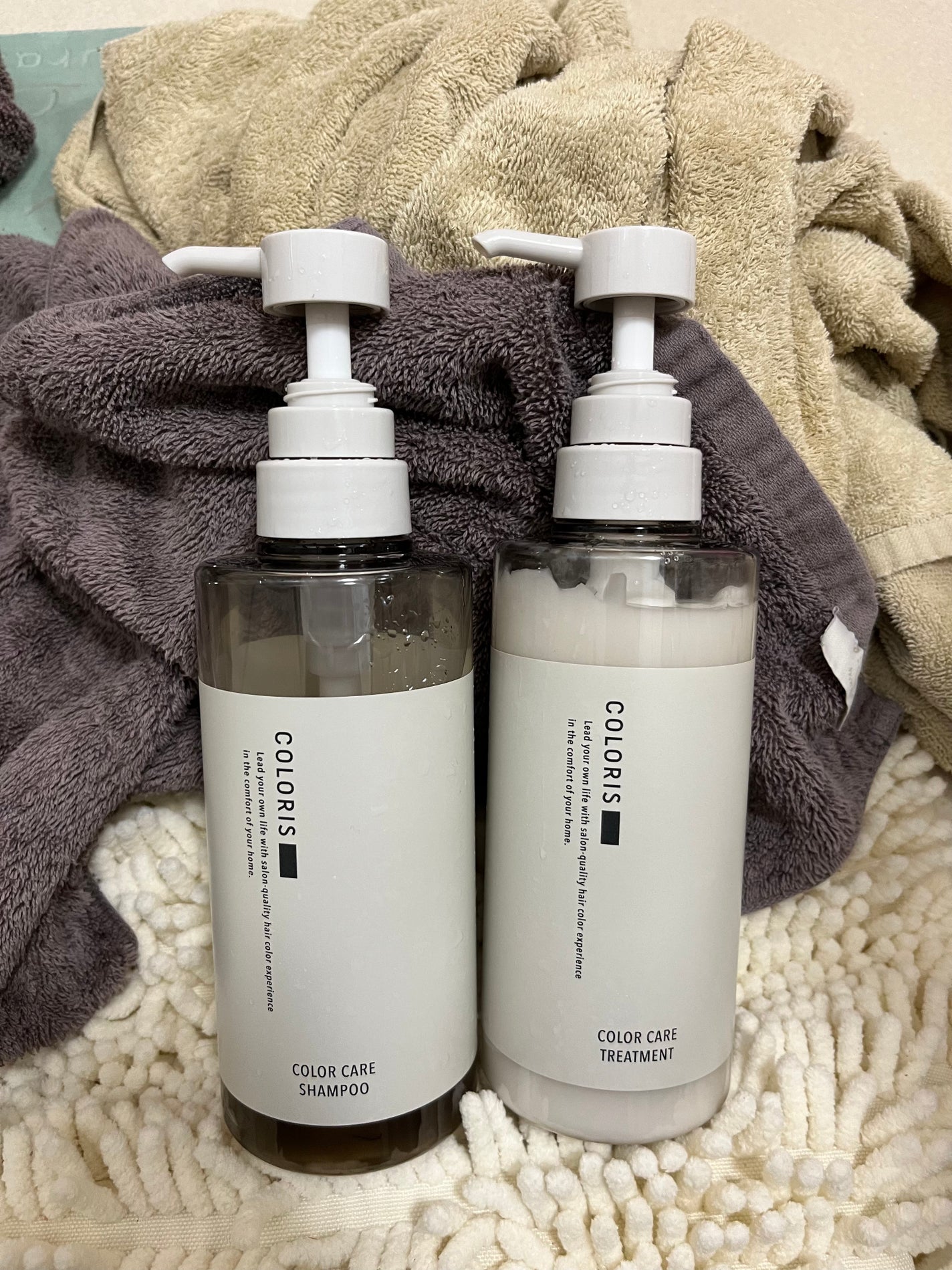 カラーケアシャンプー/トリートメント/COLORIS/市販シャンプーを使ったクチコミ(1枚目)