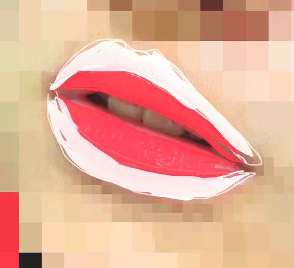 ステイオンバームルージュ/キャンメイク/口紅を使ったクチコミ(3枚目)