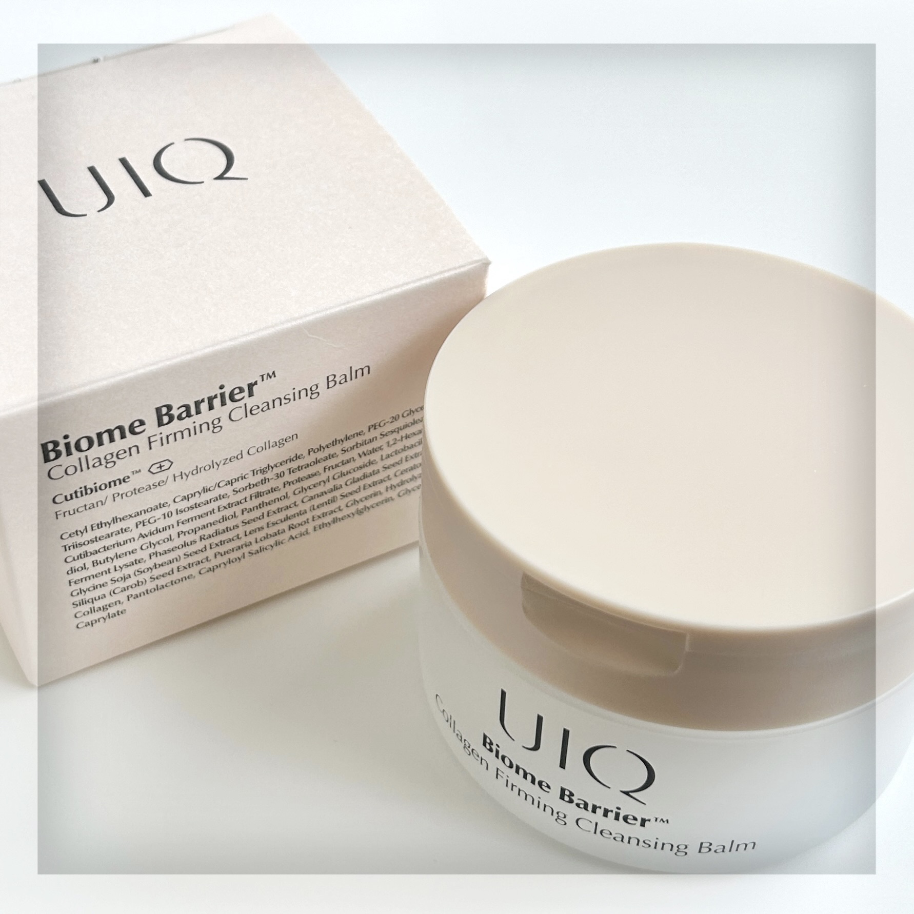 バイオームバリアコラーゲンファーミングクレンジングバーム/UIQ/クレンジングバームを使ったクチコミ（1枚目）