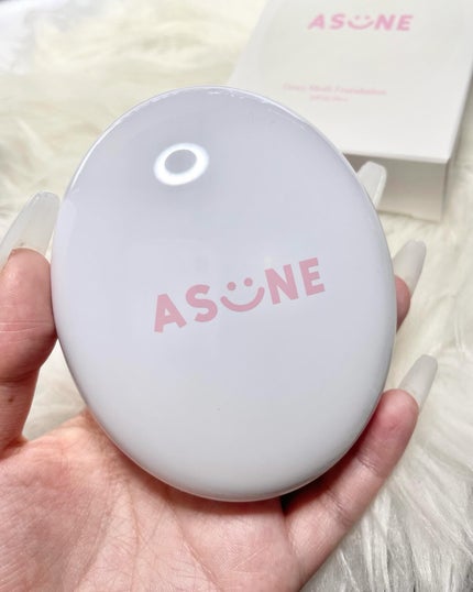 デューイーメッシュファンデーション/ASUNE /クッションファンデーションを使ったクチコミ(7枚目)