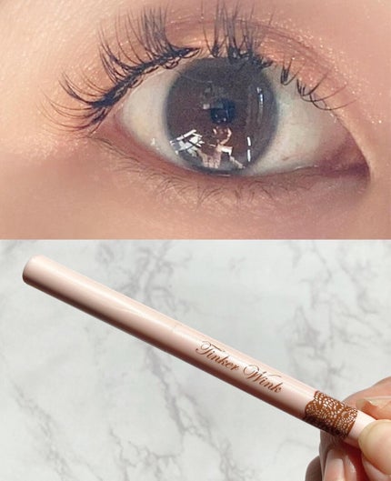 涙袋アイカラー/ティンカーウィンク/スティックアイシャドウを使ったクチコミ(4枚目)