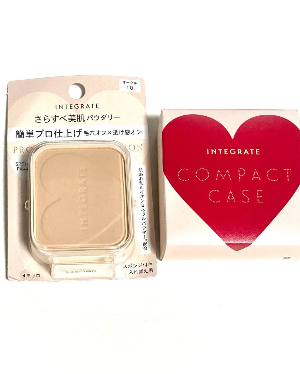 プロフィニッシュファンデーション/インテグレート/パウダーファンデーションを使ったクチコミ(1枚目)