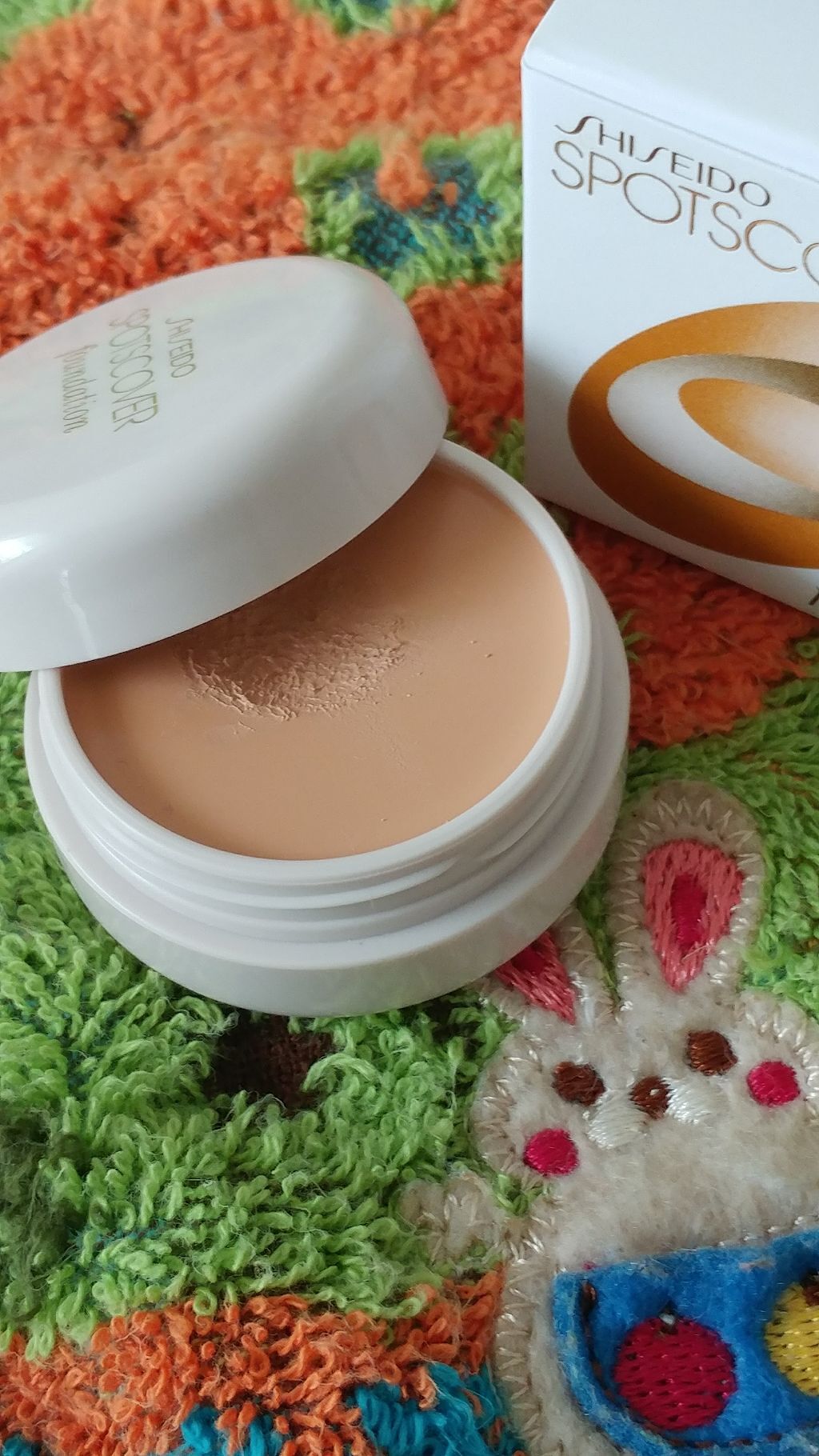 スポッツカバー ファウンデイション/SHISEIDO/クリームコンシーラーを使ったクチコミ(2枚目)