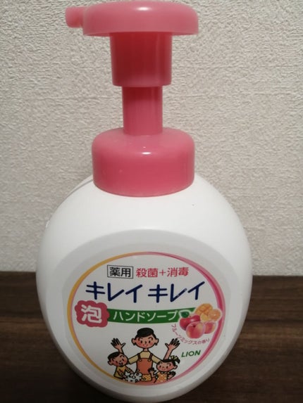 薬用泡ハンドソープ フルーツミックスの香り/キレイキレイ/ハンドソープを使ったクチコミ(1枚目)