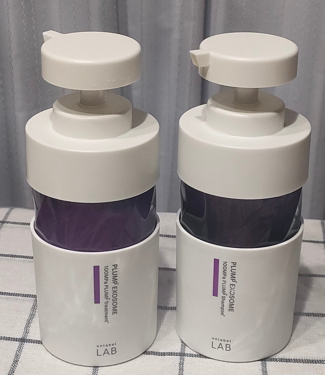 アンレーベル　ラボ　EX　バウンス　シャンプー/ヘアトリートメント/unlabel/市販シャンプーを使ったクチコミ（1枚目）