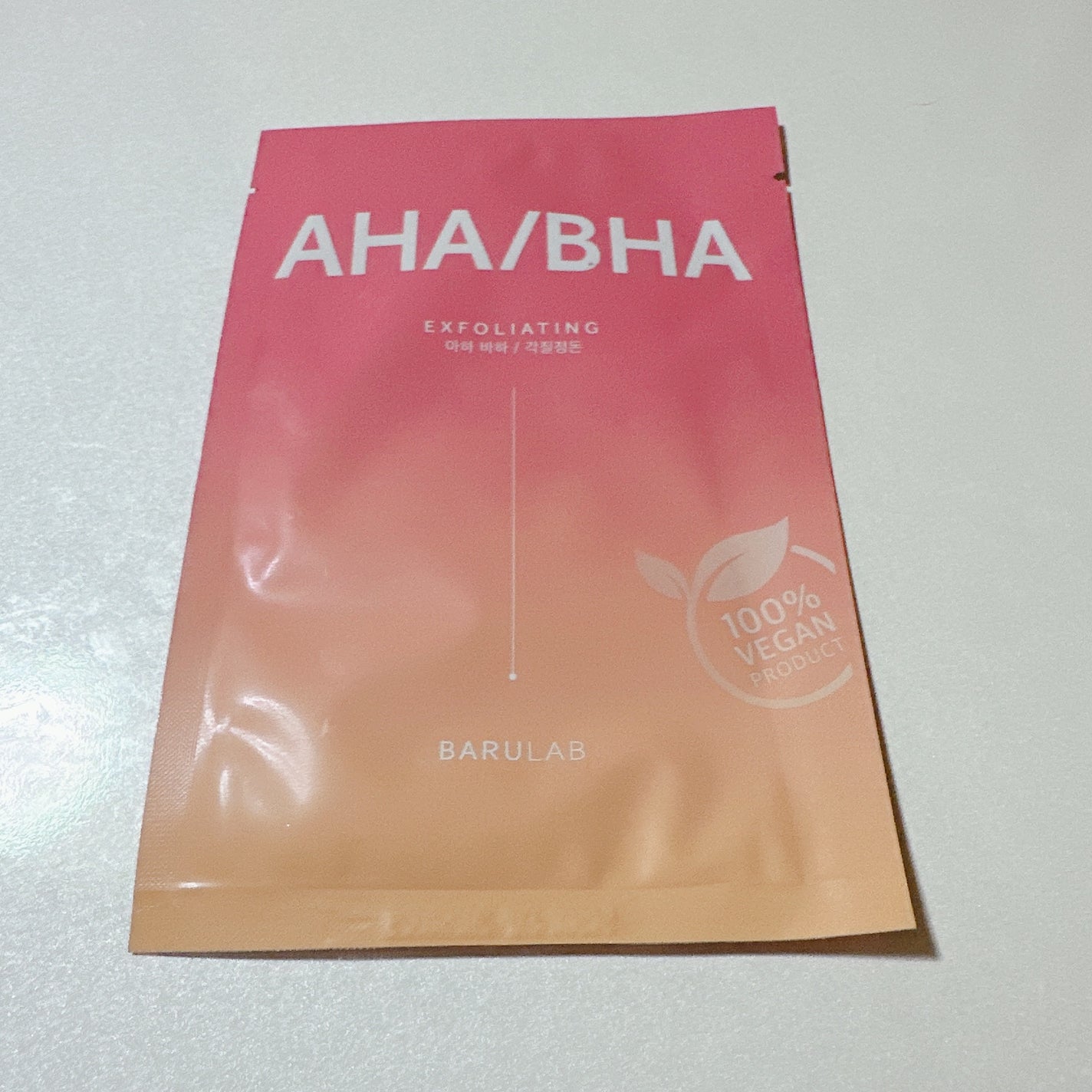 ザ クリーン ビーガン マスク AHA/BHA/BARULAB/シートマスク・パックを使ったクチコミ(2枚目)