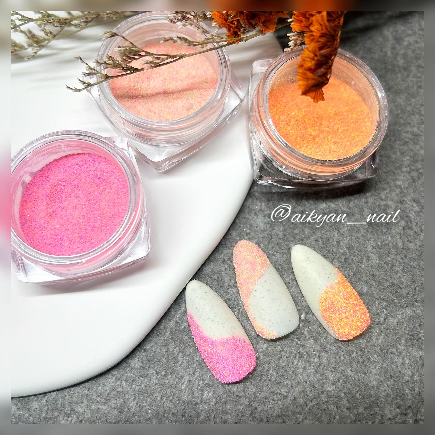 トゥーンマットパウダー/mon petit lapin/ネイル用品を使ったクチコミ（3枚目）