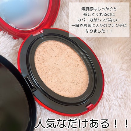 マスク フィット レッド クッション/TIRTIR(ティルティル)/クッションファンデーションを使ったクチコミ(5枚目)