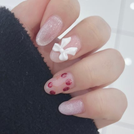 ジェルネイル(ライト対応)/セリア/ジェルネイルを使ったクチコミ(1枚目)